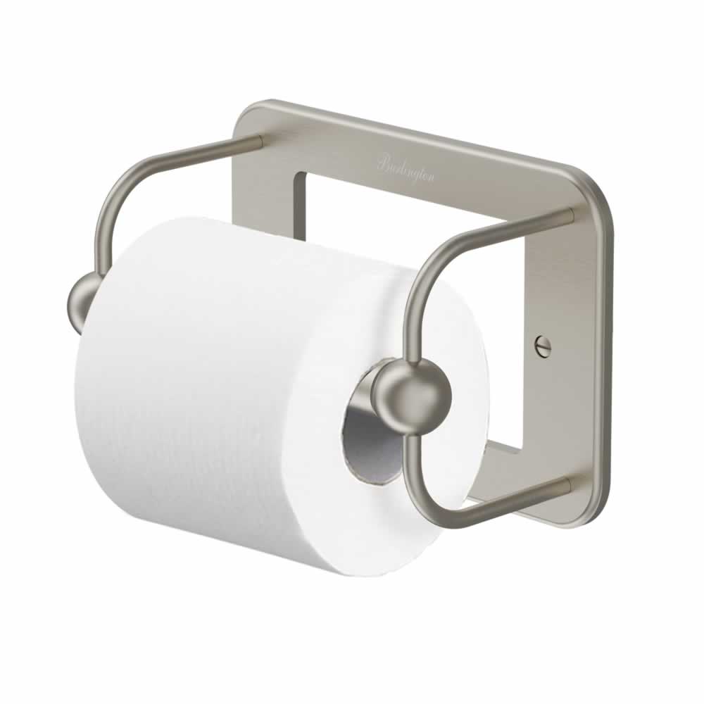 WC Roll Holder Brushed Nickel